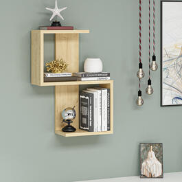 GINGIN závesná polica, dub