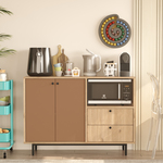 MORELOS skrinka na mikrovlnku, sepet/tehlová