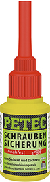 PETEC 92010 Zaisťovanie pomocou skrutky