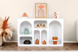 GABIANO policová knižnica, biela