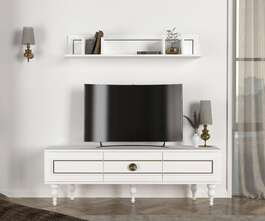 ALBURY obývacia stena, biela