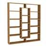 BULDAN designová knižnica, orech
