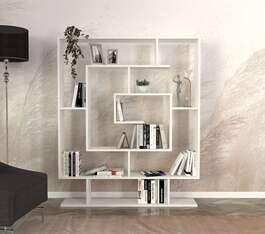 ANTRIM škandinávska knižnica, biela