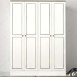 CAMUS šatníková skriňa, biela