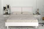 CAMUS manželská posteľ, biela
