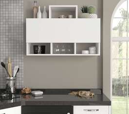 URUMA kuchynská závesná skrinka, biela