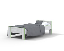 BRADOP Detská posteľ CASPER C107 krémová 90×200