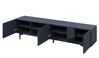 Komoda TV 3D 200 KARLINO (CS-05),farba tmavo modrá