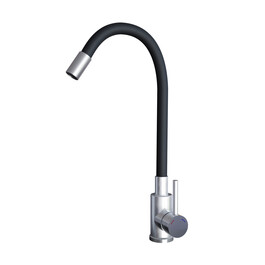 Sinks ELASTA nerez/čierna