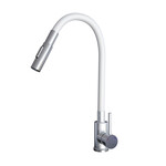 Sinks ELASTA S nerez/biela
