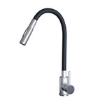 Sinks ELASTA S nerez/čierna