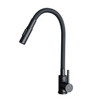 Sinks ELASTA S čierna matná