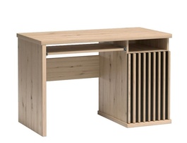 Pracovný stôl BARBUS dub artisan/čierna