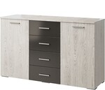 AGADIR kombinovaná komoda, antracit/light artwood