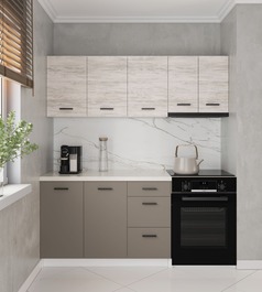 GODFREY kuchynská zostava 180, artwood/toffi