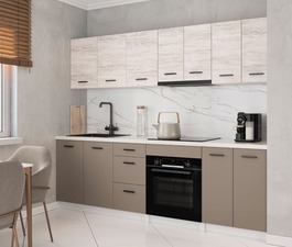 GODFREY kuchynská zostava 240, artwood/toffi