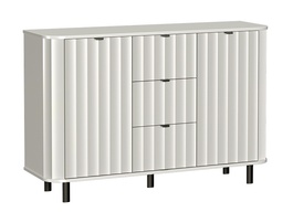 Komoda 2D3S JOLY alpská biela