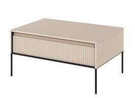 Konferečný stolík 1D IPOLIS piesková/čierna
