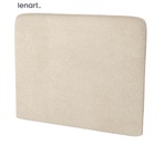 Polstrovaný záhlavník k posteli 90 cm farba béžová