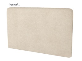 Polstrovaný záhlavník k posteli 120 cm farba béžová