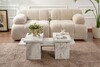 Sanctuary set konferenčných stolíkov, freesia mramor