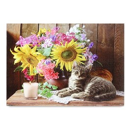 BD569 - Obraz, nástenná svietiace dekorácie - 1 ks LED svetlá.