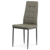 DCL-397 LAN2 - Jedálenská stolička, poťah hľuzovková látka, kov antracitový matný lak