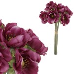 KUM3414-VIOL - Puget 6 anemón, farba tmavo-fialková.