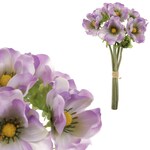 KUM3414-PUR - Puget 6 anemón, farba svetlo-fialová.