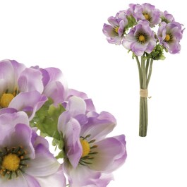 KUM3414-PUR - Puget 6 anemón, farba svetlo-fialová.