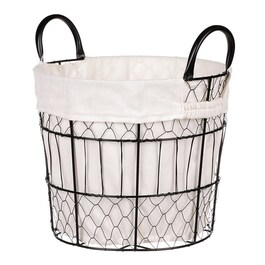 OV4134-V - Kôš kovový, s látkou.