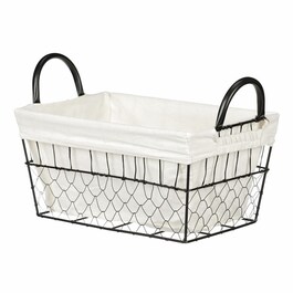 OV4133-ST - Kôš kovový, s látkou.