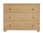 DK-105 komoda s 3 zásuvkami