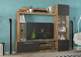 Obývacia stena TRENTO orech/nothern tree