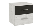 AGADIR nočný stolík, antracit/light artwood