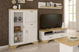 Sestava SCORDIA barva barva borovice andersen/zlatý dub