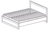 Postel 160 cm RIMOTTO, dub Wotan