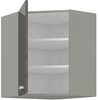 WRP horná rohová skrinka GREY ľavá