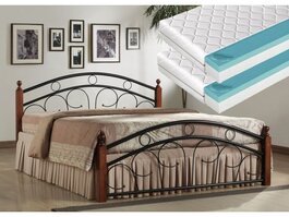 Posteľ PARIS 180x200 cm + 2ks matrac FUTURE 90 cm