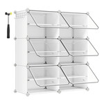 Botník, plast, biela, ABO-E1033 WT