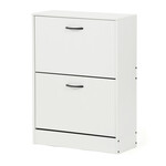 Botník, mdf, biela, ABO-G1014 WT