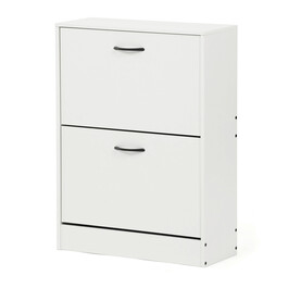 Botník, mdf, biela, ABO-G1014 WT