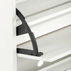 Botník, mdf, biela, ABO-G1014 WT