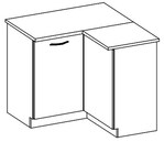 DRP dolná rohová skrinka KARMEN pravá