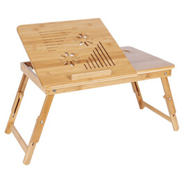 Odkladací stolík 75x35x29cm, bambus, AKF-E1002 NAT