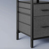 Pc stôl 150x120cm, mdf, čierna, APC-E1395 BK