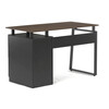 APC-3218 OAK - Stôl pracovný so šuplíkmi, 120x60x75cm, melamín, kov, orech/čierna, čierna