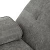 Trojmiestna rozkladacia pohovka, sivá, látka, ASB-C3034 GREY2