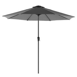 Záhradný slnečník, šedý, kov, ASL-E1130 GREY