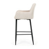 Barová stolička, béžová, látka, AUB-V4009 CRM6